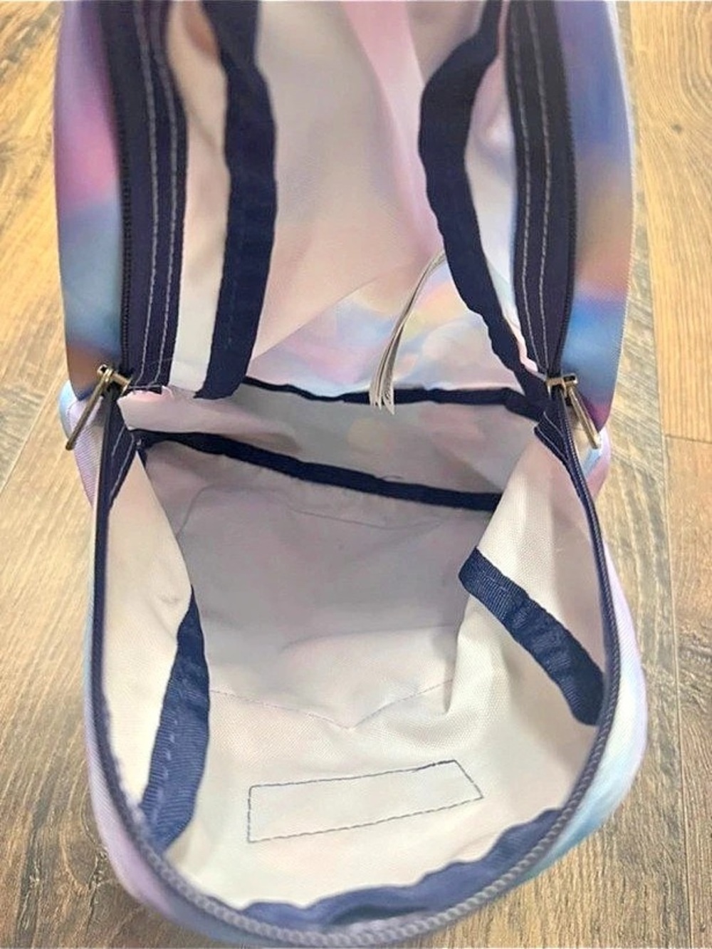 JanSport Pastel Multicolor Mini Backpack - Picture 3 of 8
